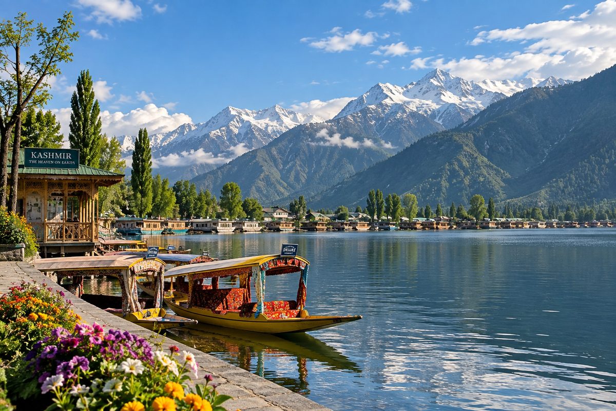 Kashmir mountain landscape